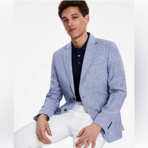 Tommy Hilfiger Other - Macy's
Tommy Hilfiger Men's Modern-Fit 100% Linen Sport Coat NWT